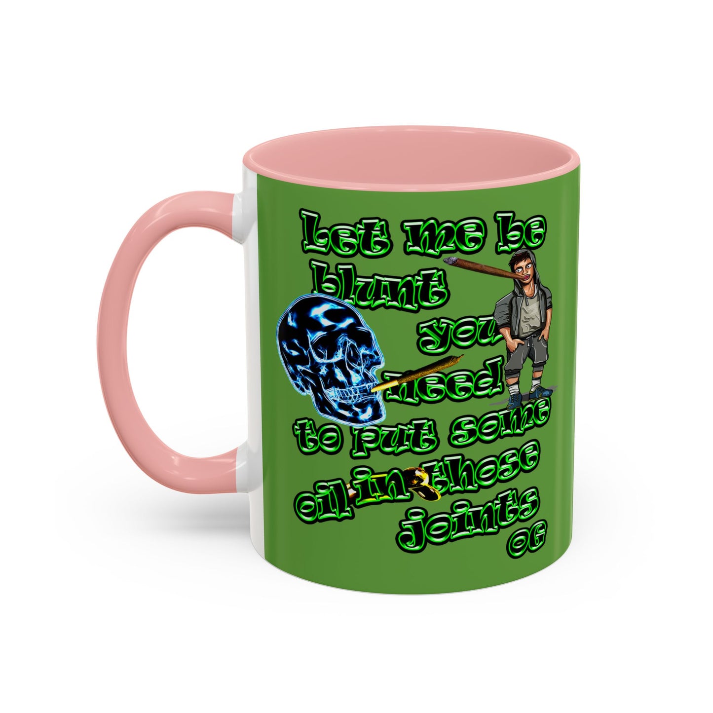 og - Accent Mug (green)