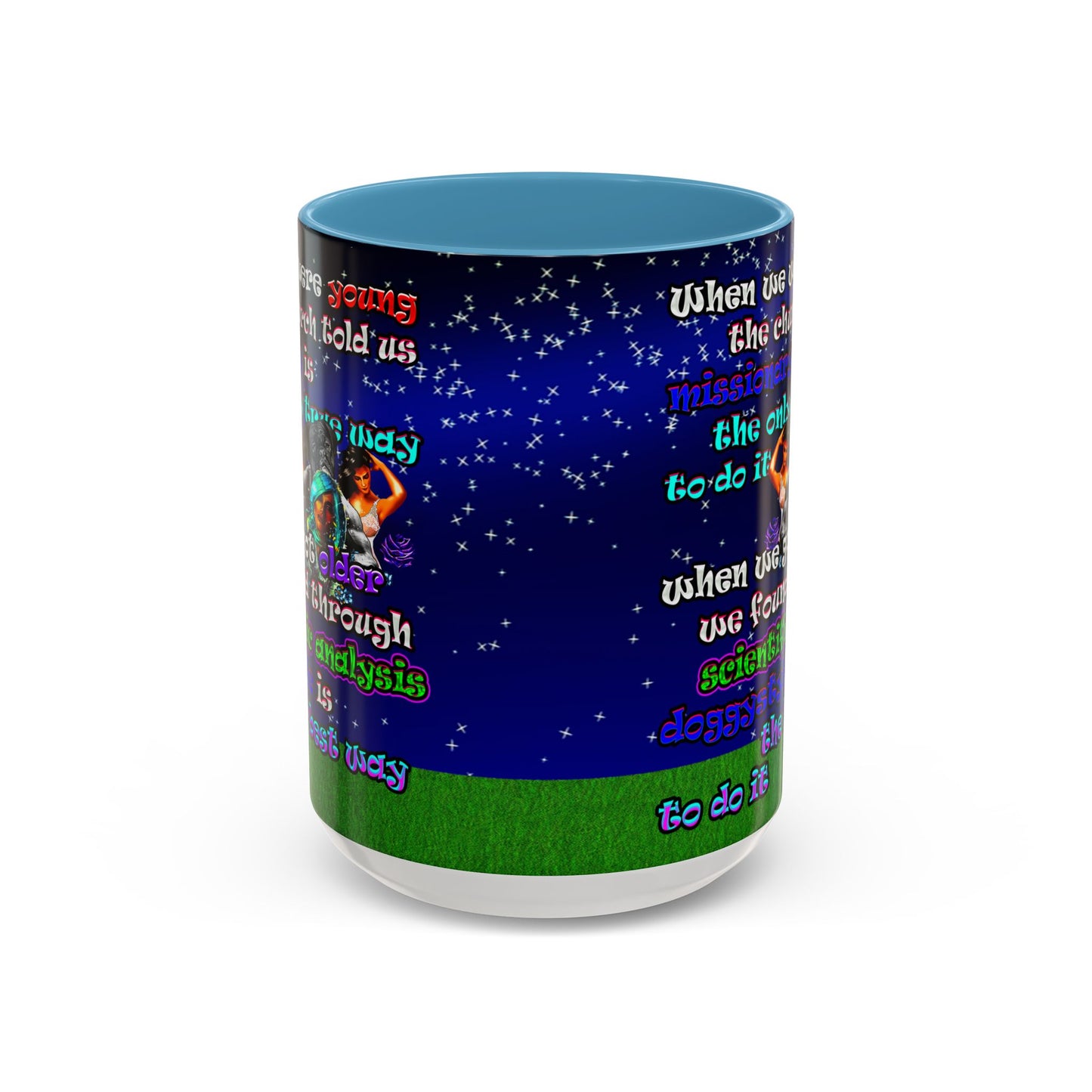 doggystyle - Accent Mug ('snoops' background)