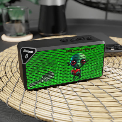 I don't care that your grey - Jabba Bluetooth Speaker (logo green)