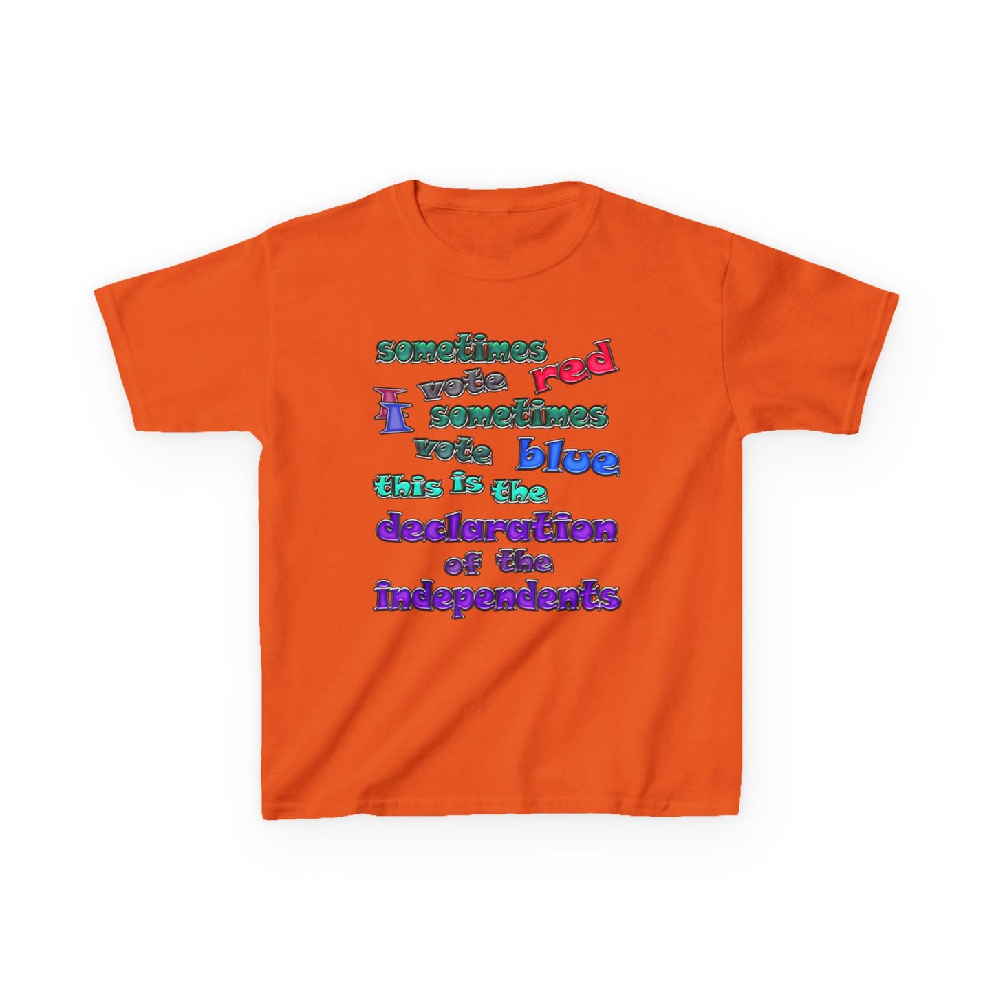 declaration of the independents - Kids Heavy Cotton™ Tee