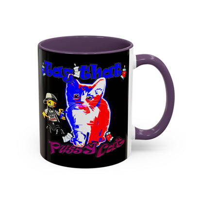 tag that - Accent Mug (black)