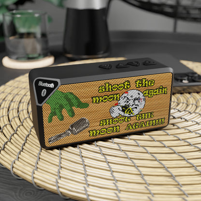 shoot the moon again - Jabba Bluetooth Speaker (butterscotch wood finish)