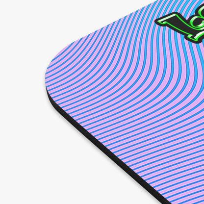 og - Mouse Pad (Rectangle) (light blue-purple wave)