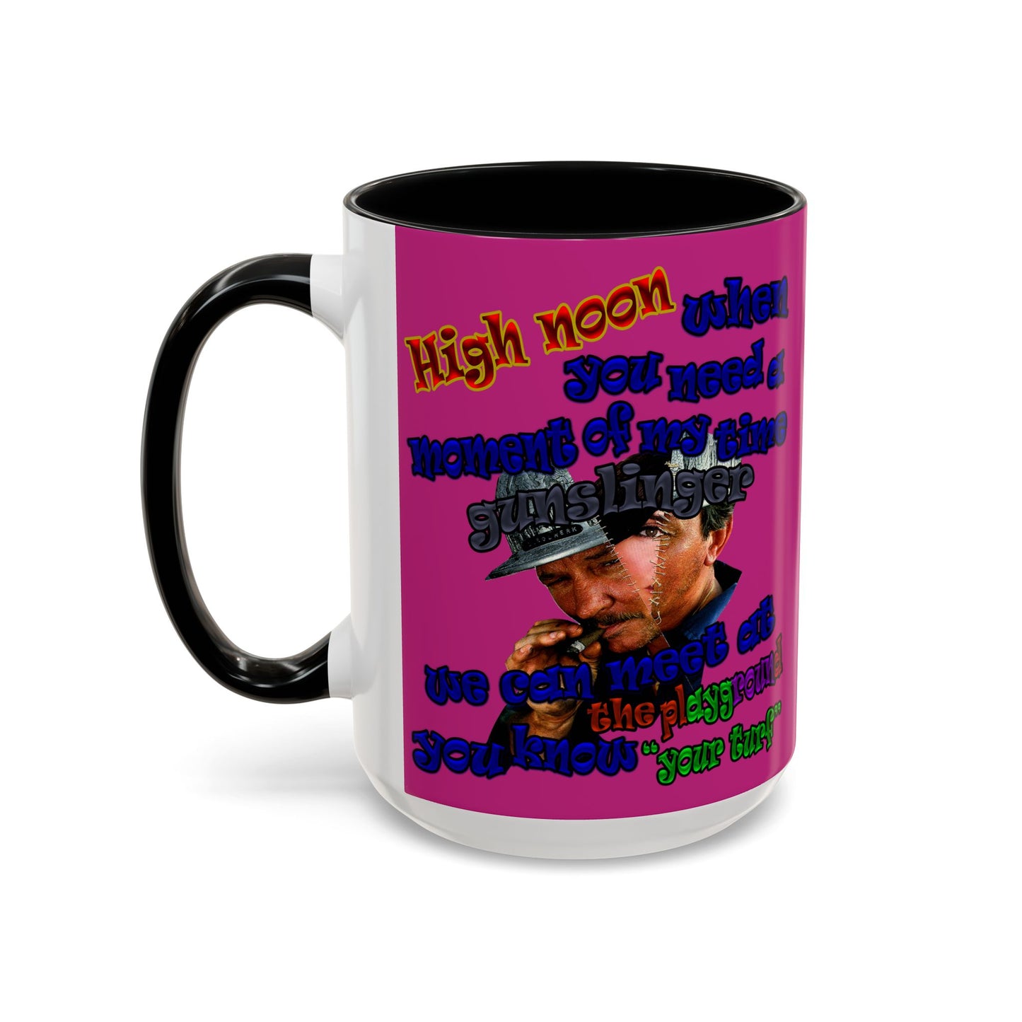 high noon - Accent Mug (pink)