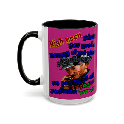 high noon - Accent Mug (pink)