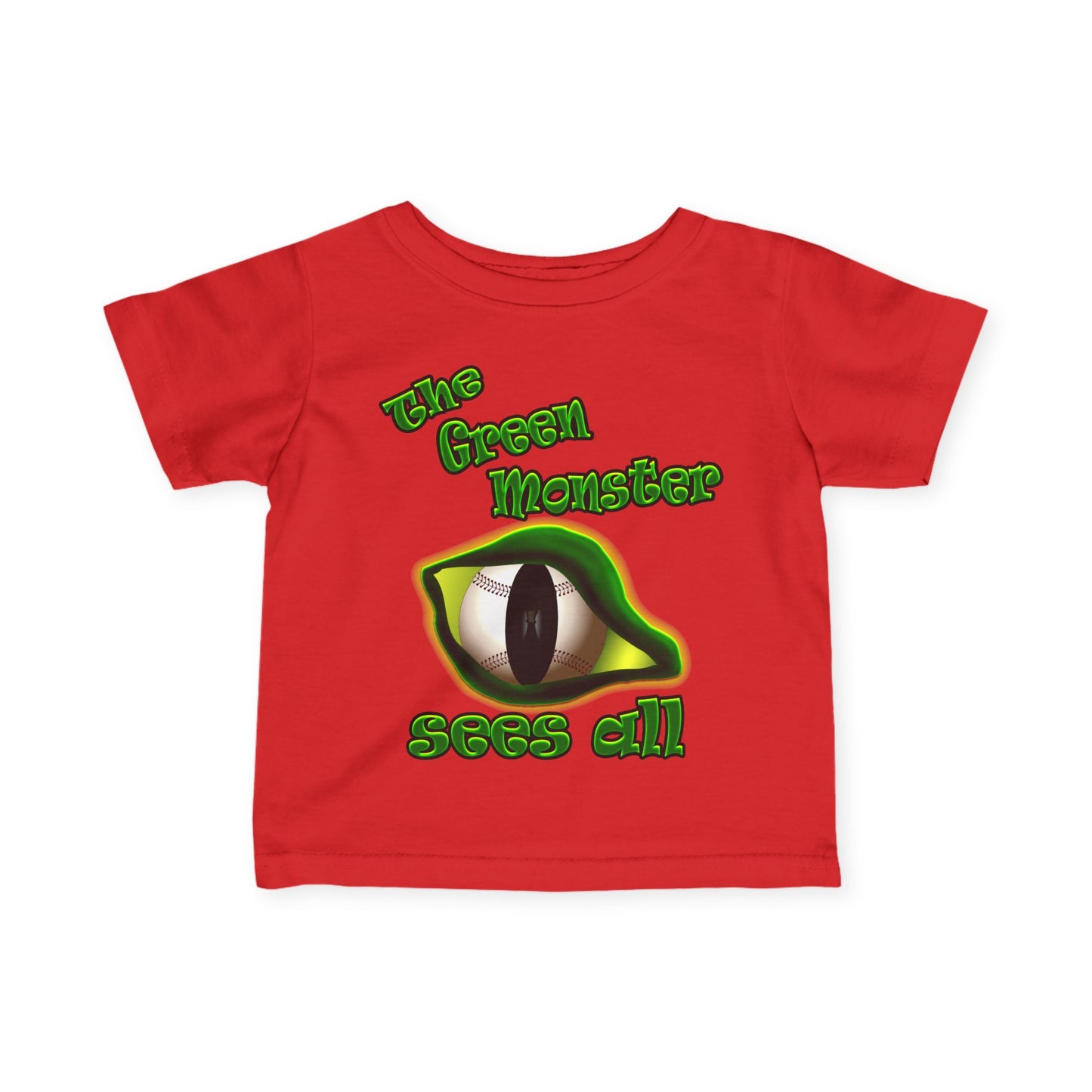 green monster - Infant Fine Jersey Tee