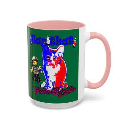tag that - Accent Mug (dark green)