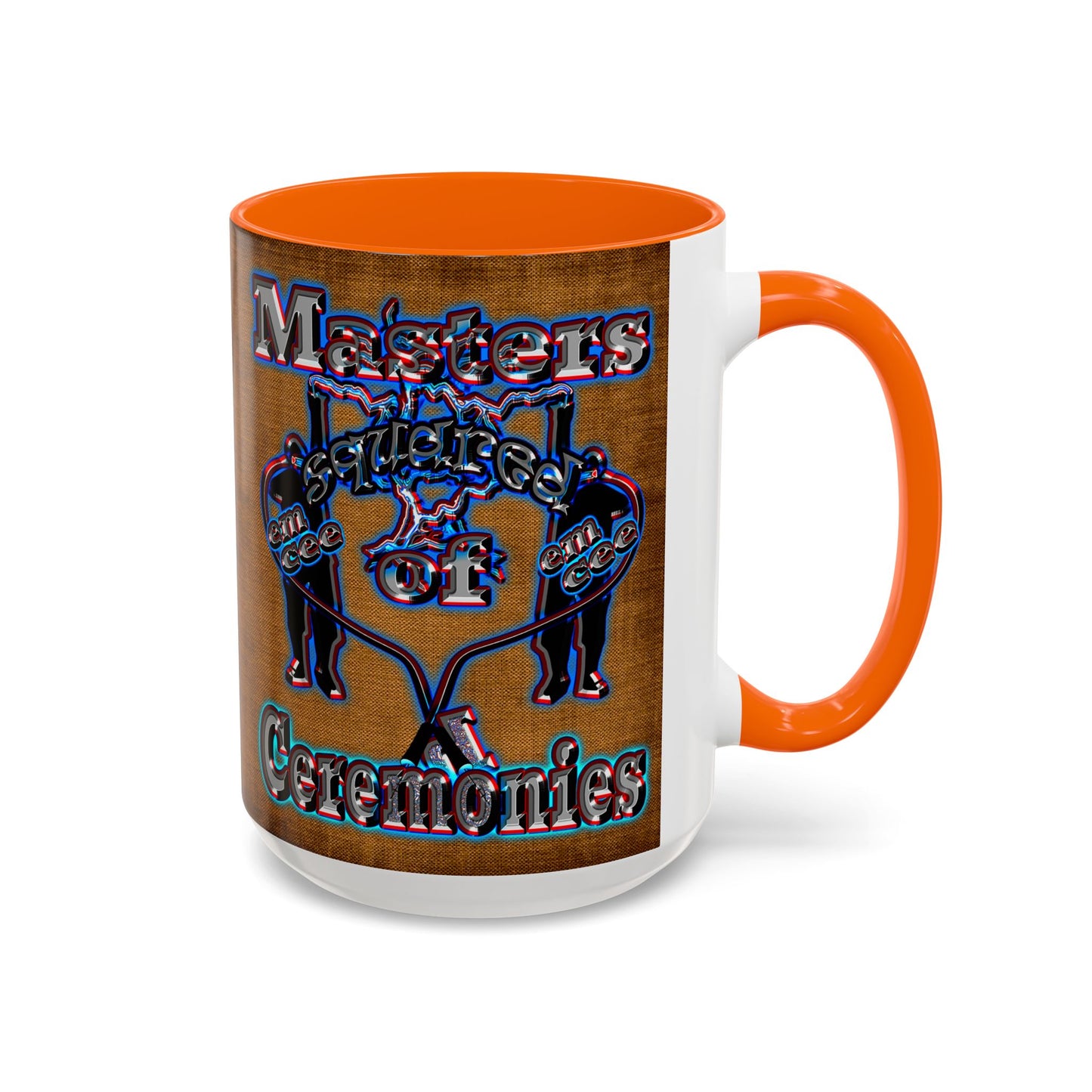 em cee squared - Accent Mug (brown papyrus)