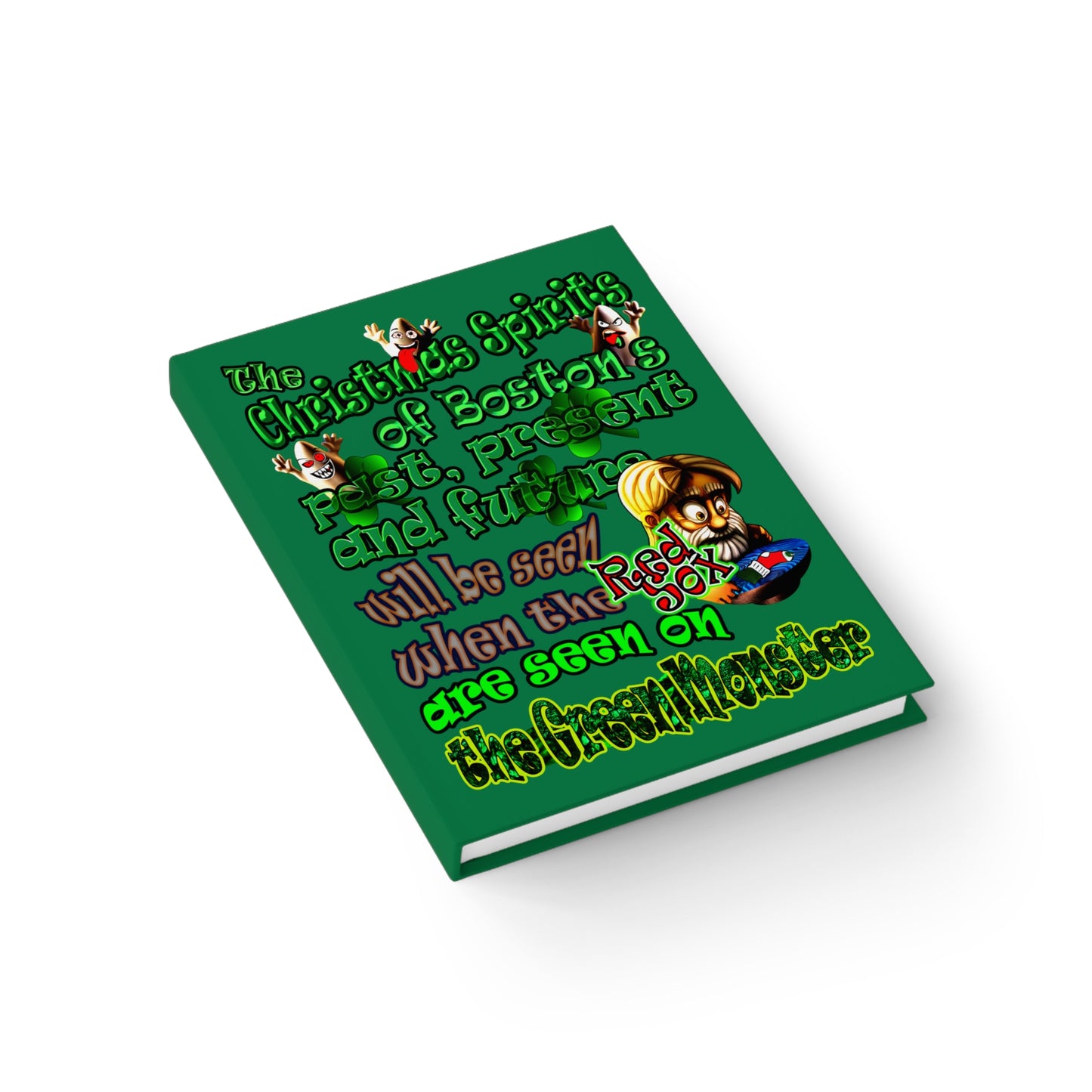 christmas spirits of boston - journal-blank (dark green)