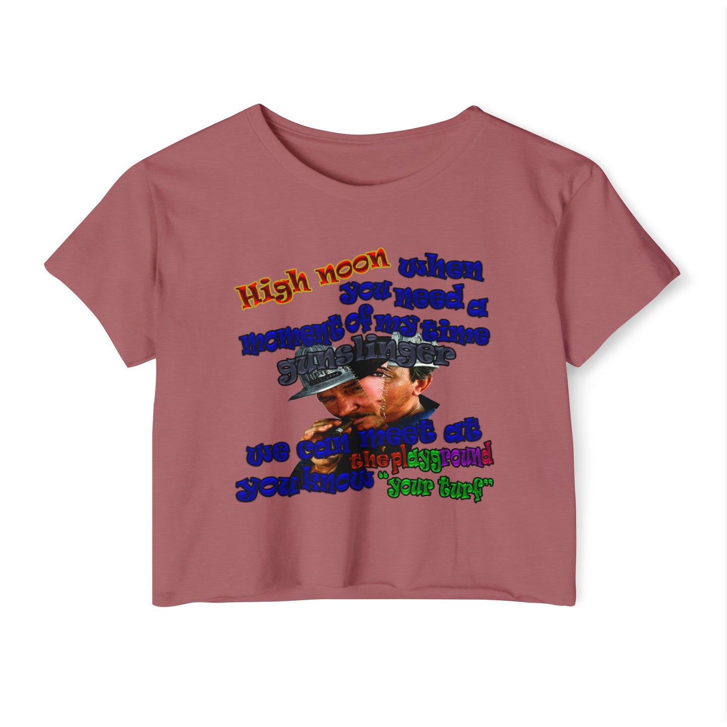 high noon - Women's Festival Crop Top