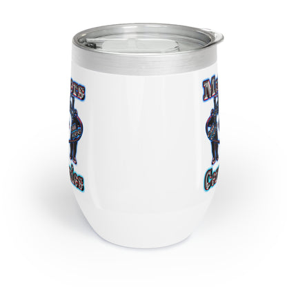 em cee squared - Chill Wine Tumbler (white)
