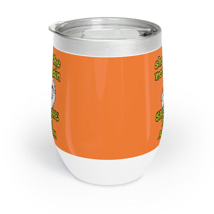 shoot the moon again - Chill Wine Tumbler (crusta)