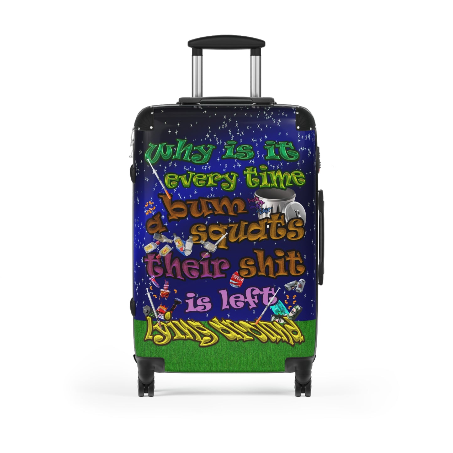 the bum's shit - Suitcase ('snoops' background)
