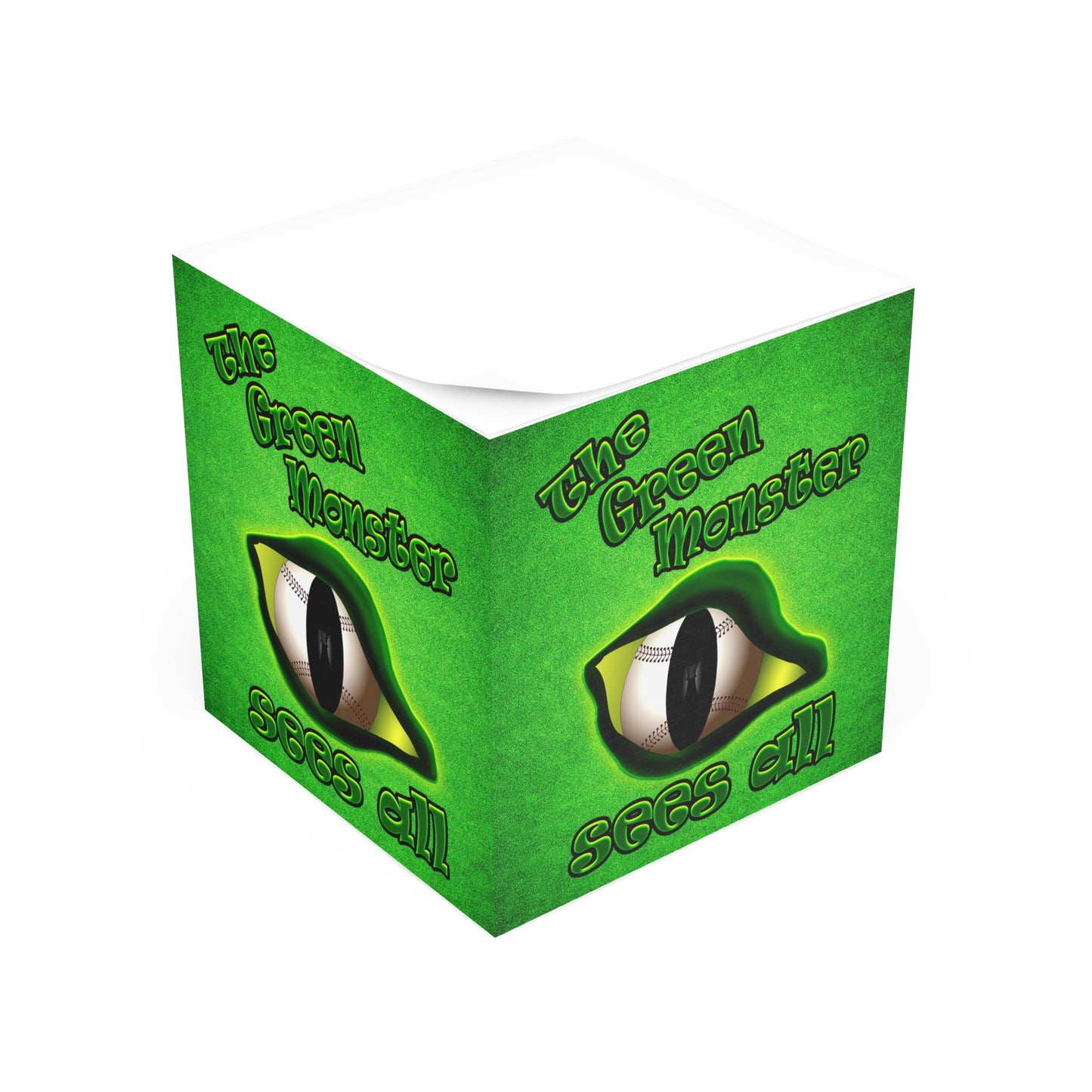green monster - note cube (green turf)