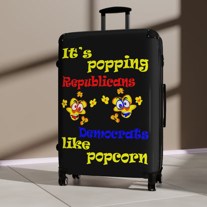 popping like popcorn - Suitcase (black)