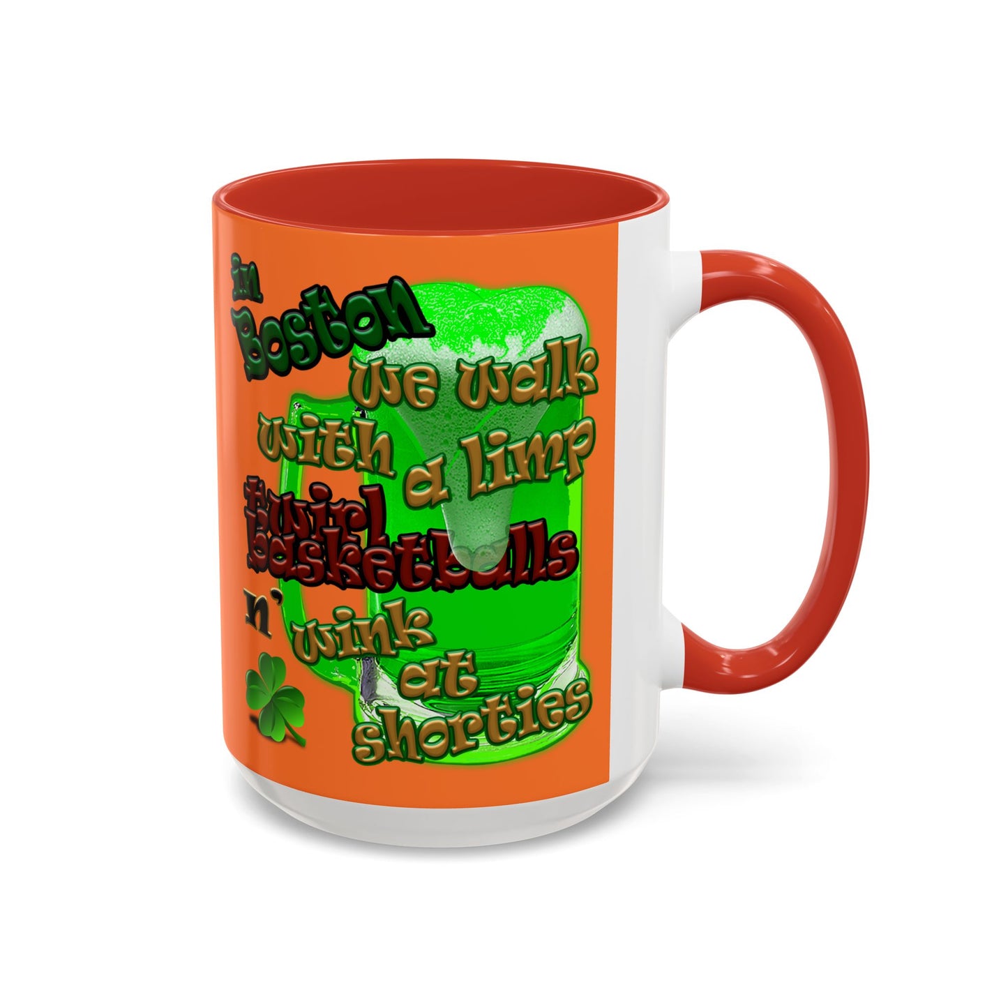 celtics logo - Accent Mug (crusta)