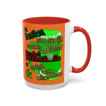 celtics logo - Accent Mug (crusta)
