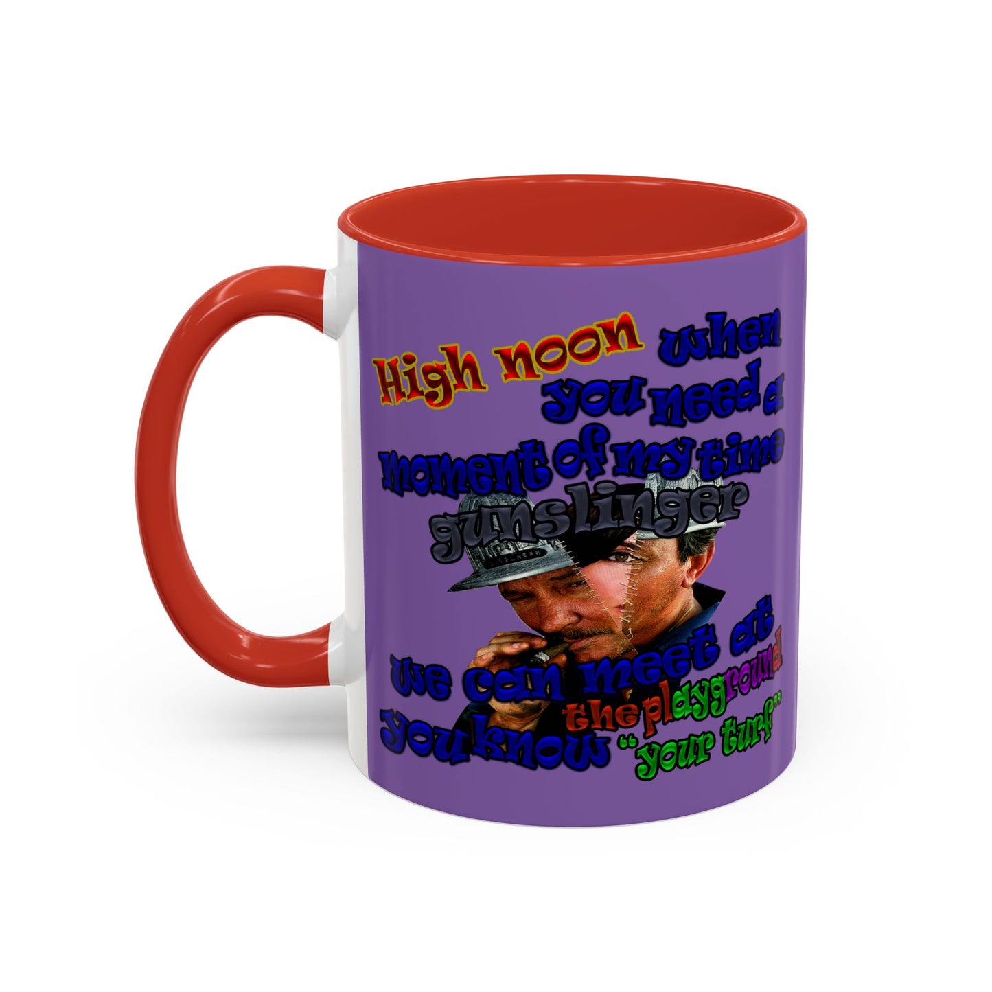 high noon - Accent Mug (light purple)