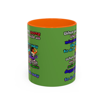 doggystyle - Accent Mug (green)