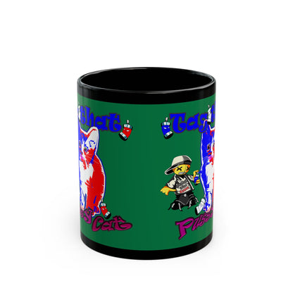 tag that - Black Mug (dark green)