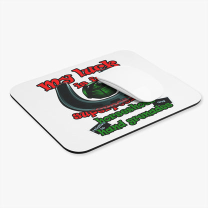 my luck - Mouse Pad (Rectangle) (white)