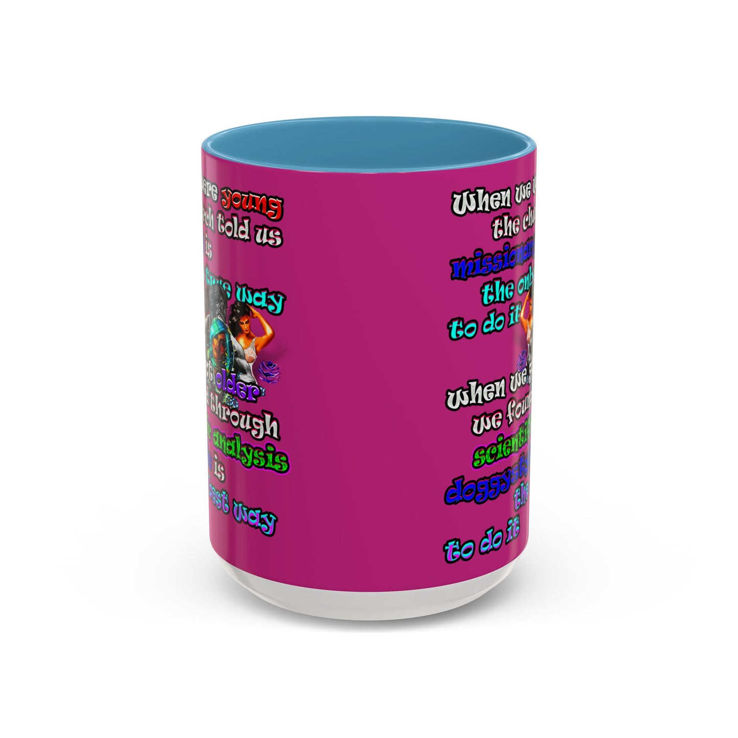 doggystyle - Accent Mug (pink)