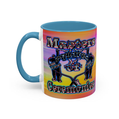em cee squared - Accent Mug (color blur)