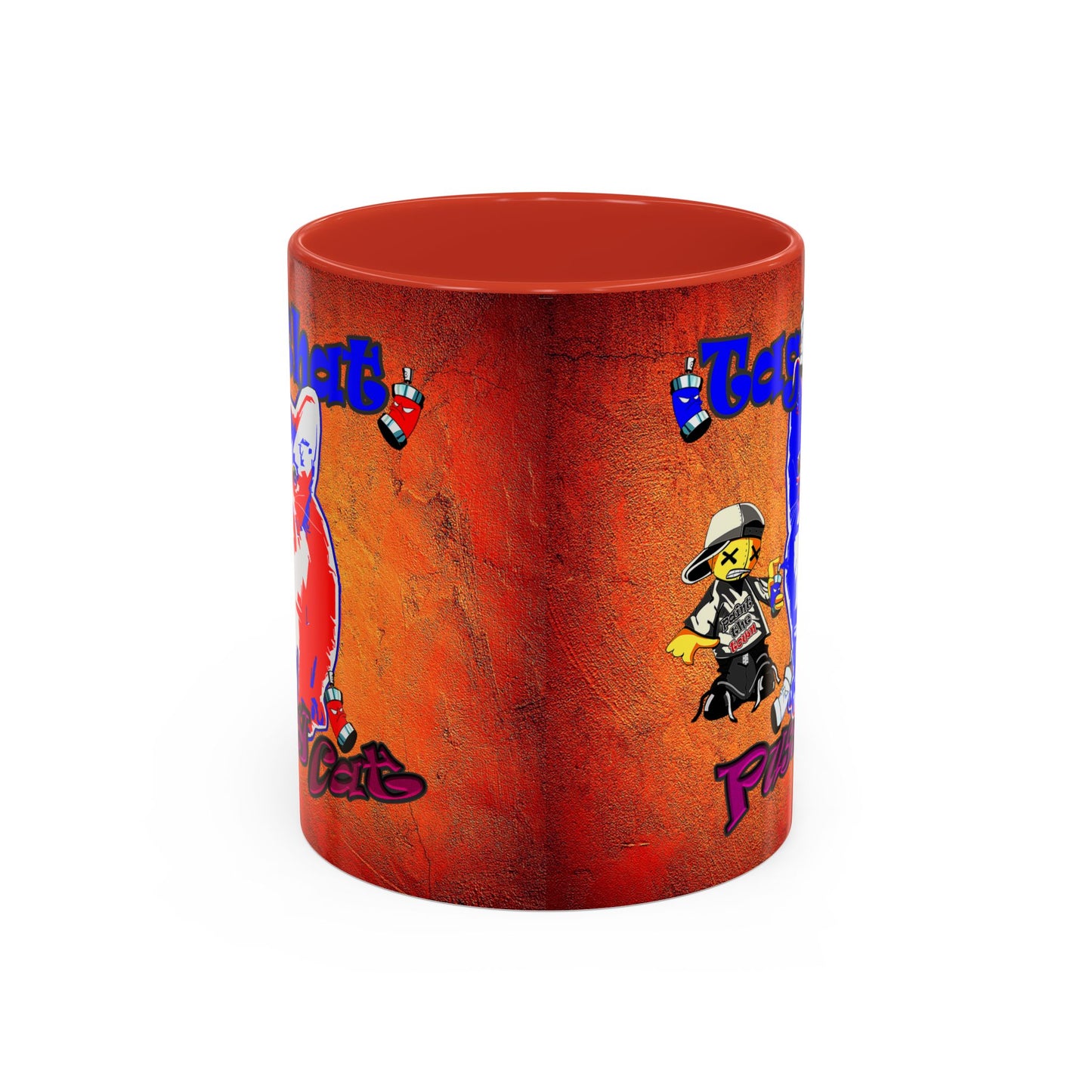 tag that - Accent Mug (burnt orange)