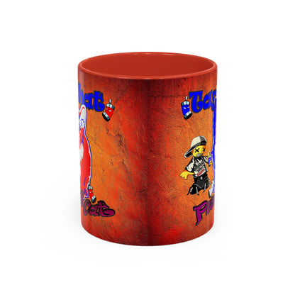 tag that - Accent Mug (burnt orange)