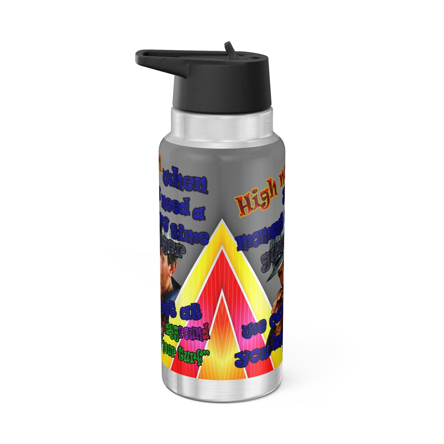 high noon - Gator Tumbler, 32oz  (rainbow split)