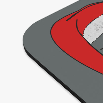 santa's shoes - Mouse Pad (Rectangle) (dark grey)