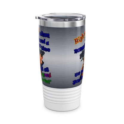 high noon - Ringneck Tumbler, 20oz (brushed nickel)