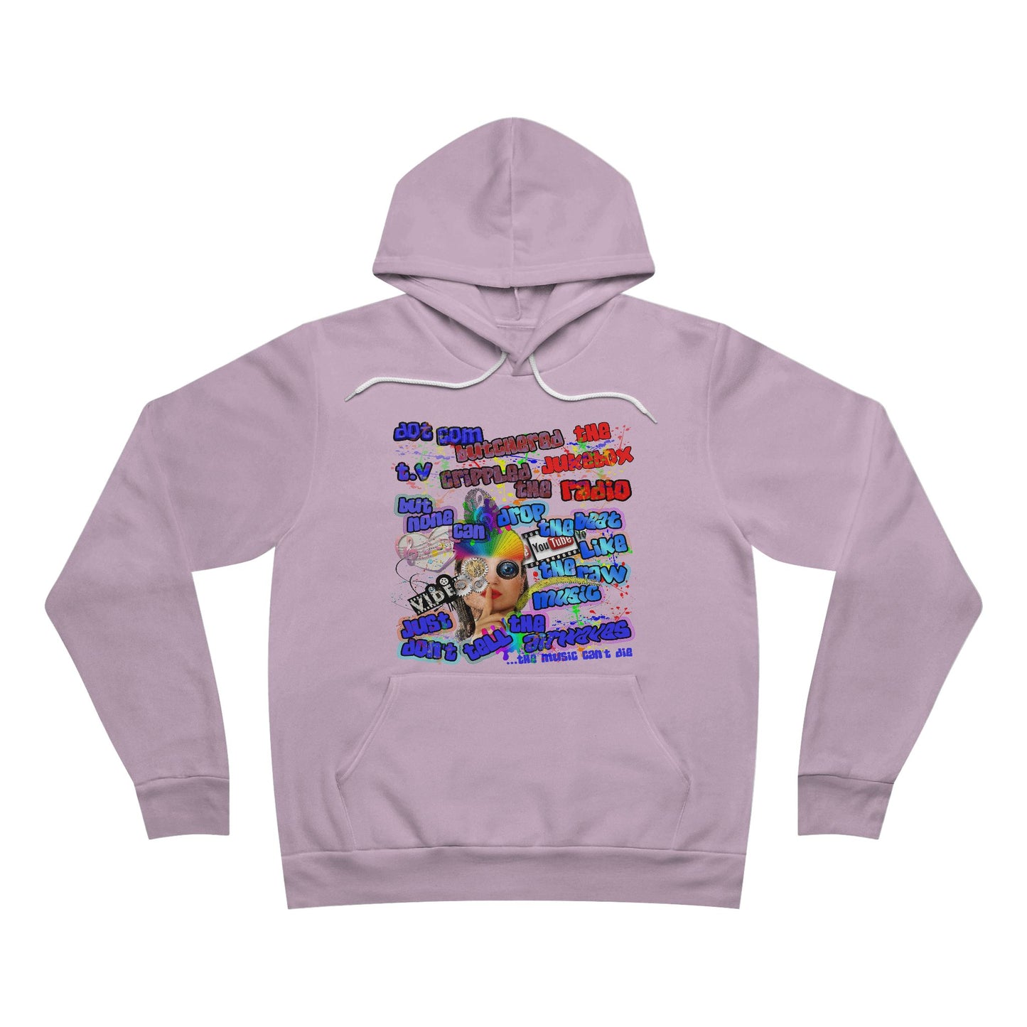 drop the beat - Unisex Sponge Fleece Pullover Hoodie