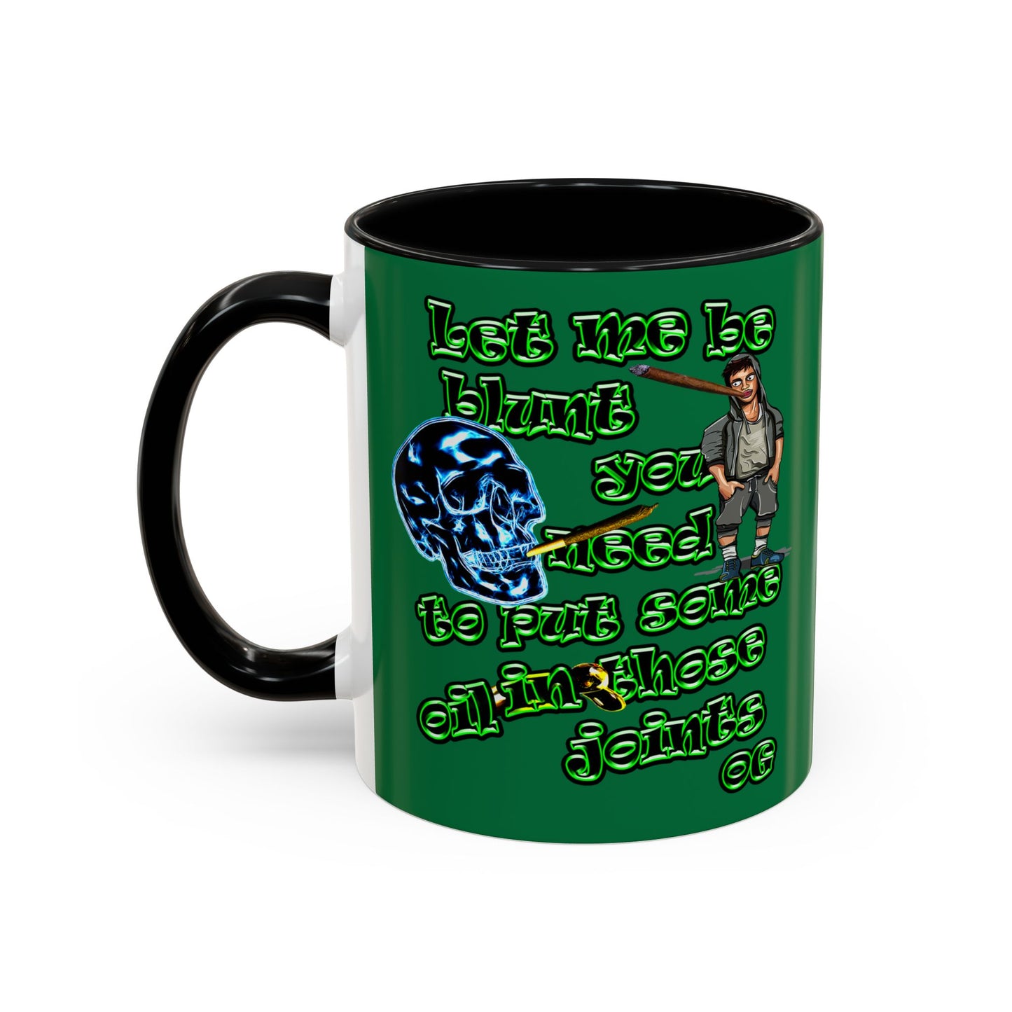 og - Accent Mug (dark green)