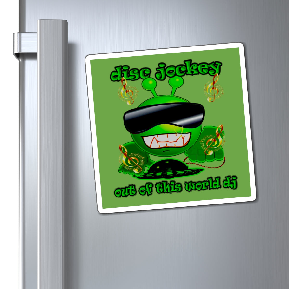 disc jockey - Magnets - (green)