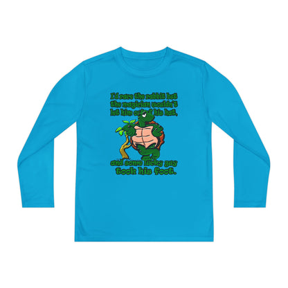 turtle race - Youth Long Sleeve Competitor Tee
