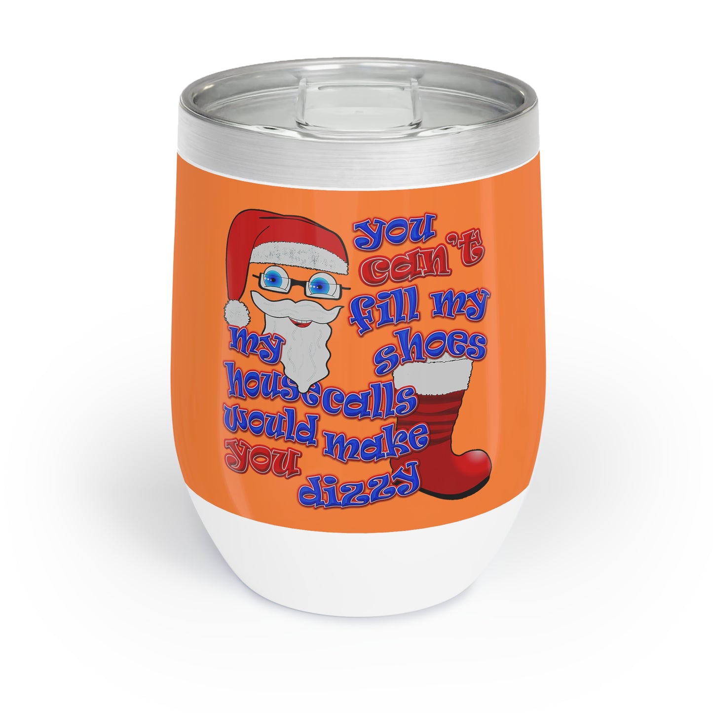 santa's shoes - Chill Wine Tumbler (crusta)