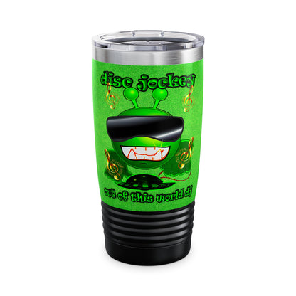 disc jockey - Ringneck Tumbler, 20oz (green turf)