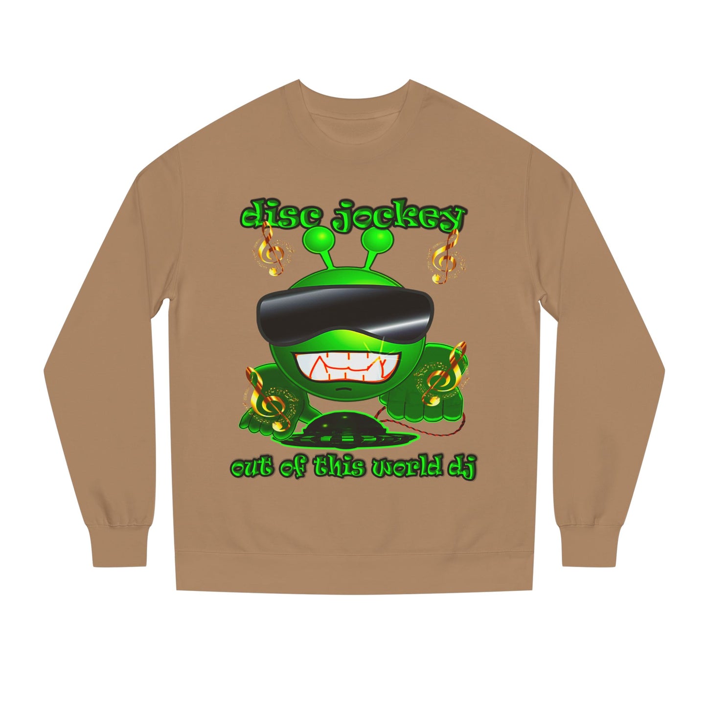 disc jockey - Unisex Crew Neck Sweatshirt