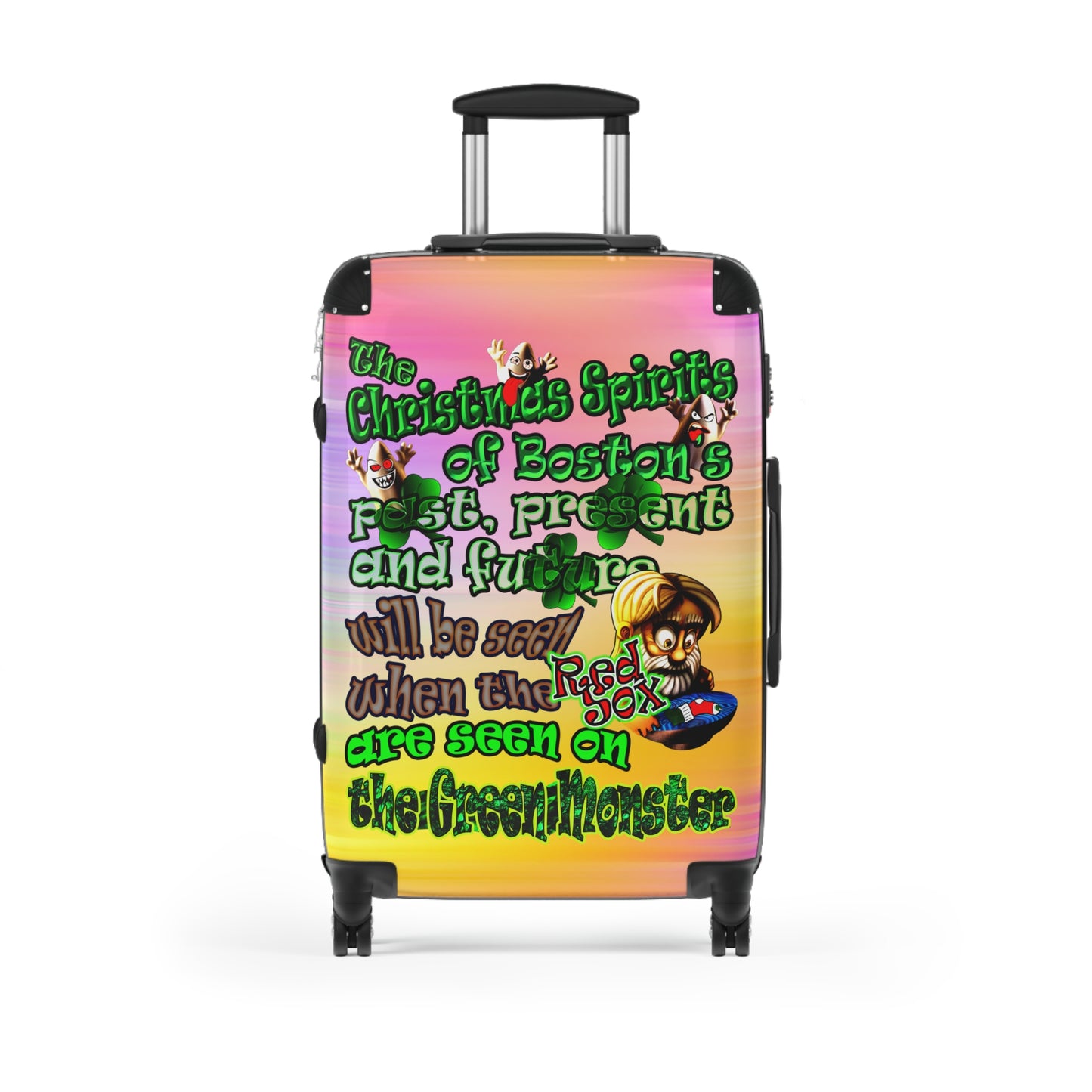 christmas spirits of boston - Suitcase (color blur)