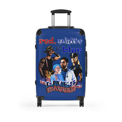 rw&b lives matter - Suitcase (dark blue)