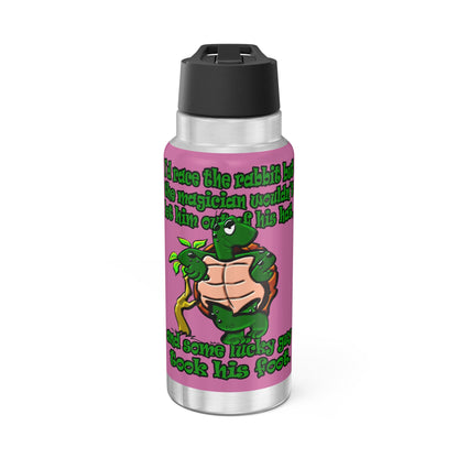 turtle race - Gator Tumbler, 32oz (light pink)