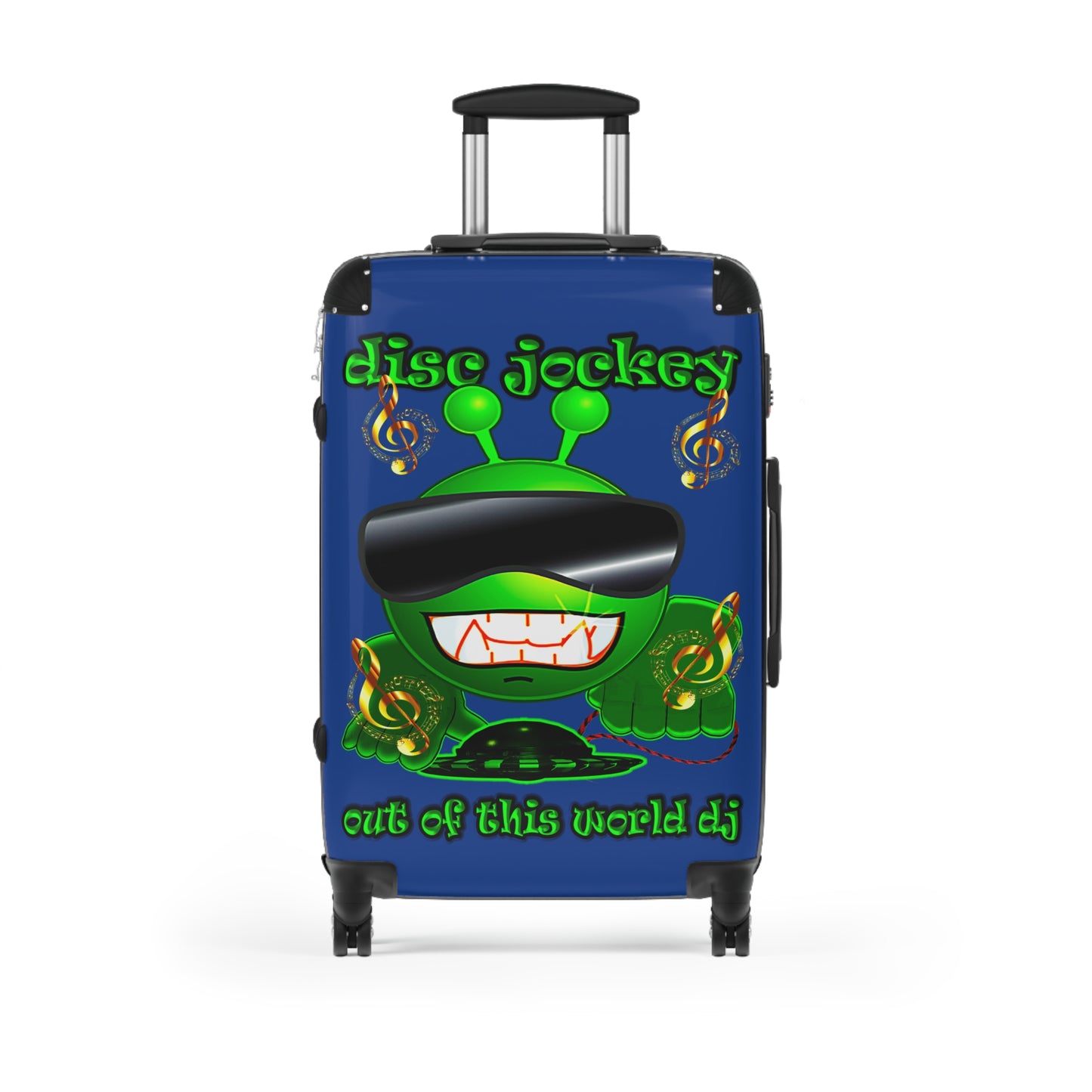 disc jockey - Suitcase (dark blue)