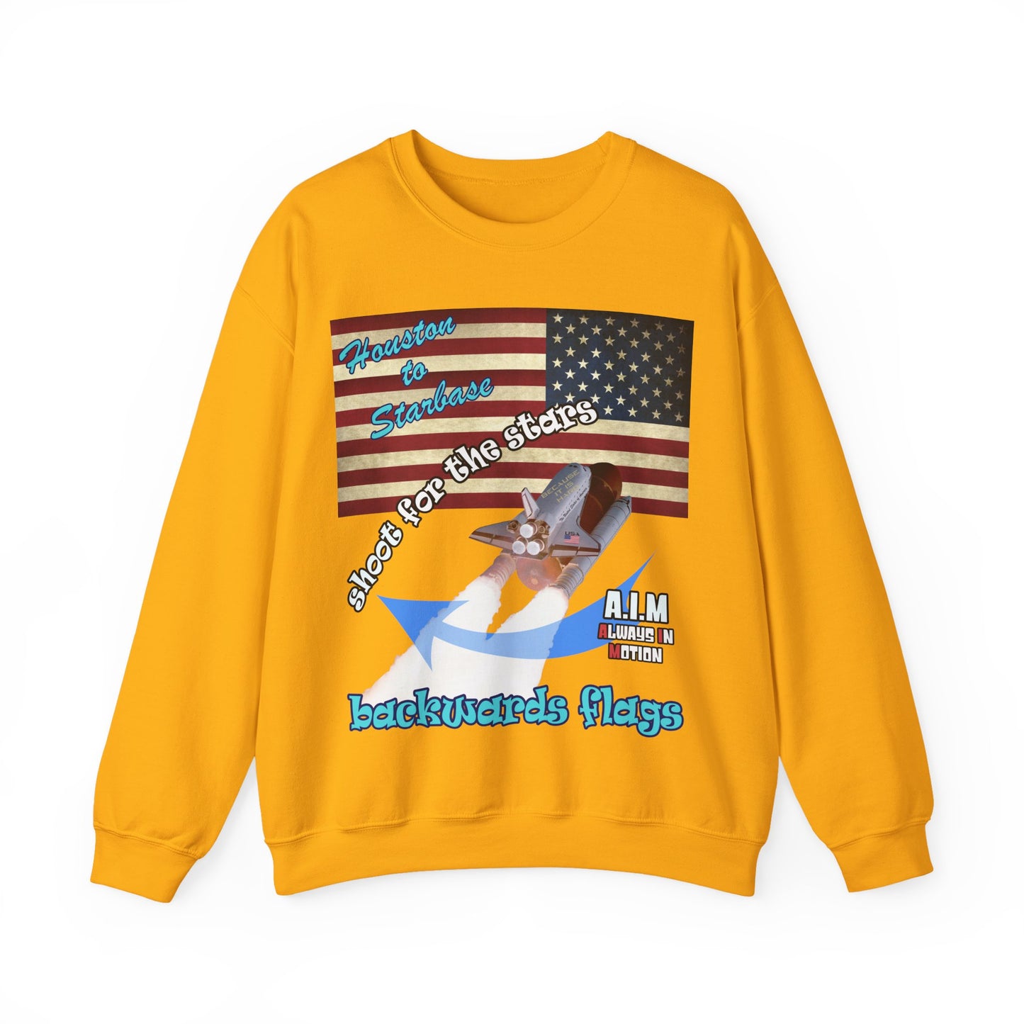 shoot for the stars - Unisex Heavy Blend™ Crewneck Sweatshirt