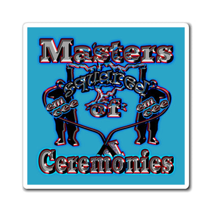 em cee squared - Magnets - (turquoise)