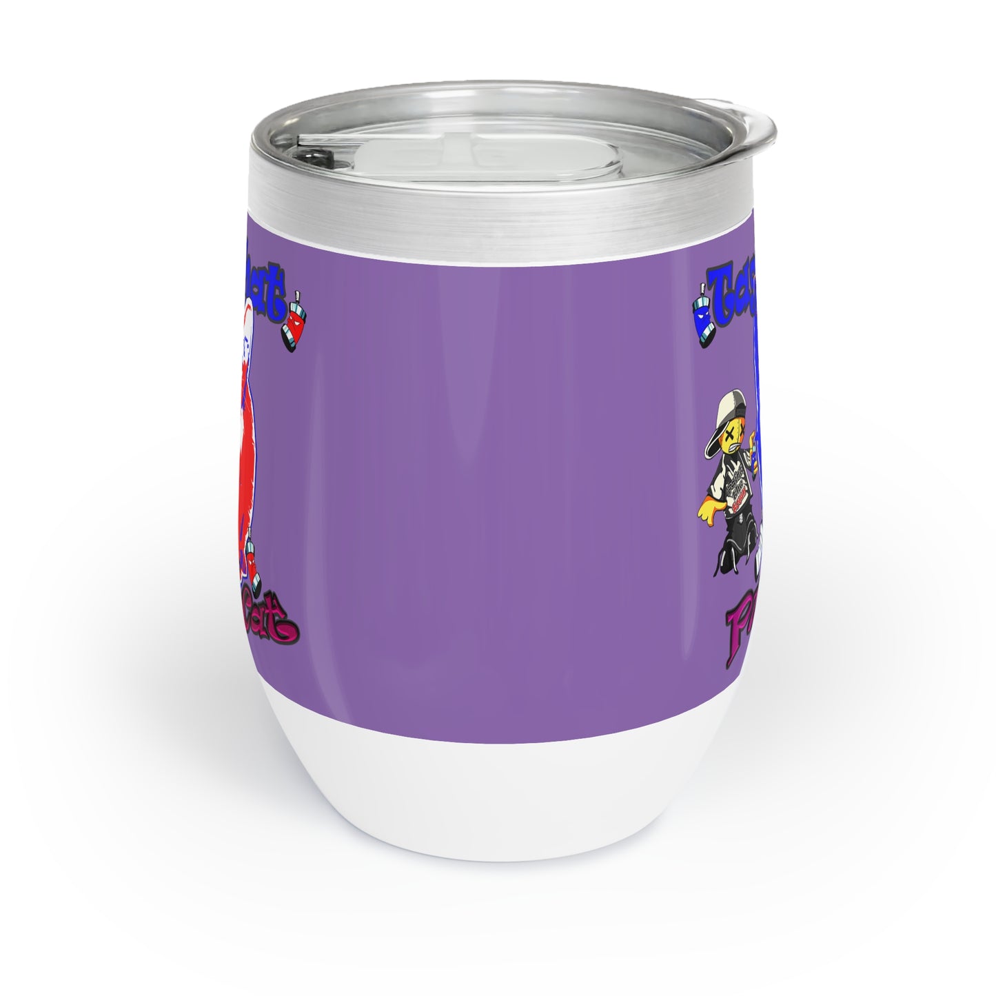 tag that - Chill Wine Tumbler (light purple)