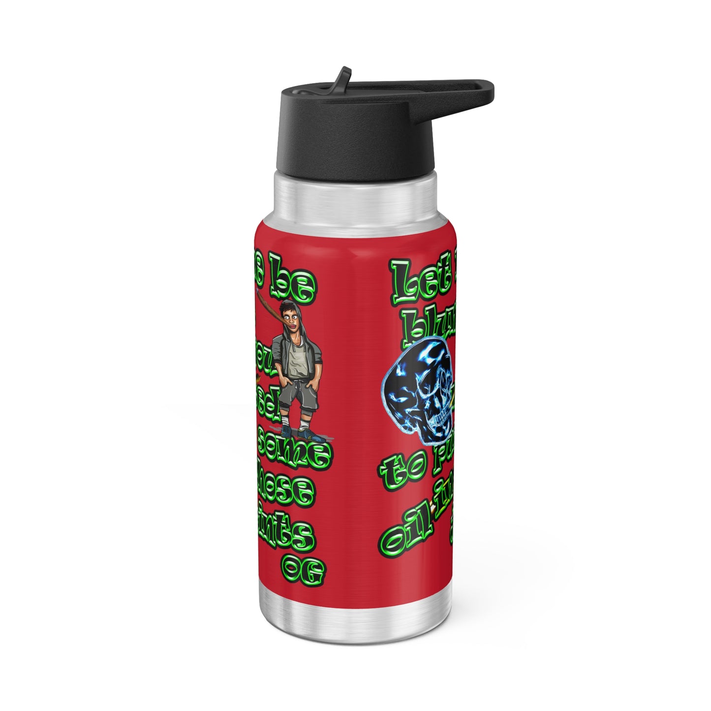 og - Gator Tumbler, 32oz (dark red)