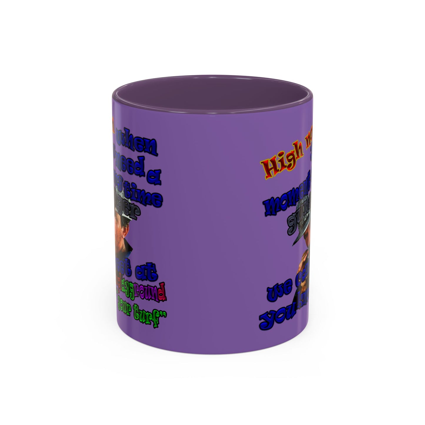 high noon - Accent Mug (light purple)