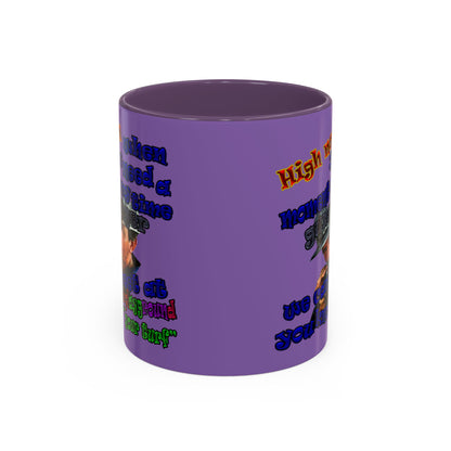 high noon - Accent Mug (light purple)