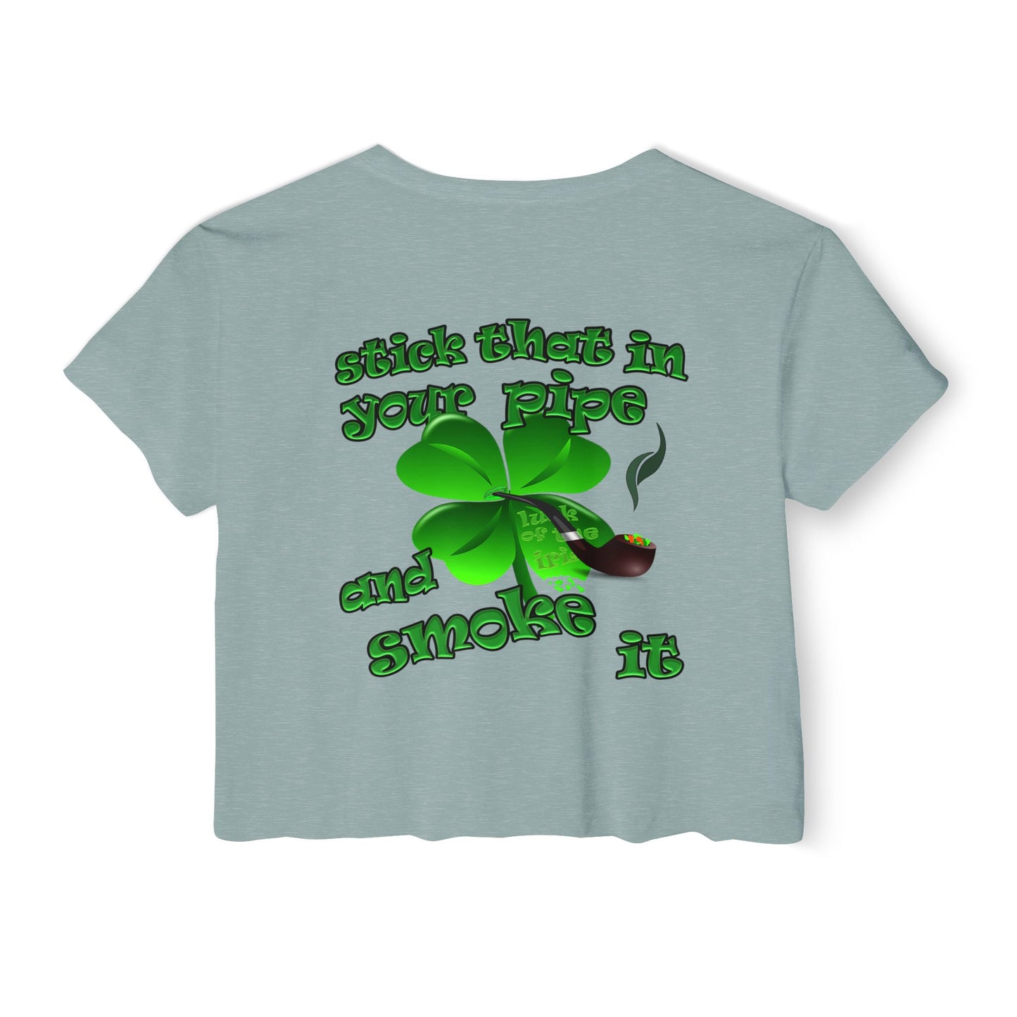 celtics logo - Women's Festival Crop Top